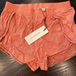 Coral BoHo Shorts